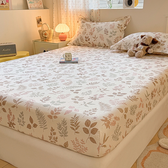 91家纺网 家纺一手货源 找家纺 名优家纺 2026新款12868全棉印花床笠 夏瑾