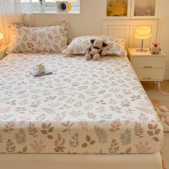 91家纺网 家纺一手货源 找家纺 名优家纺 2026新款12868全棉印花床笠 夏瑾