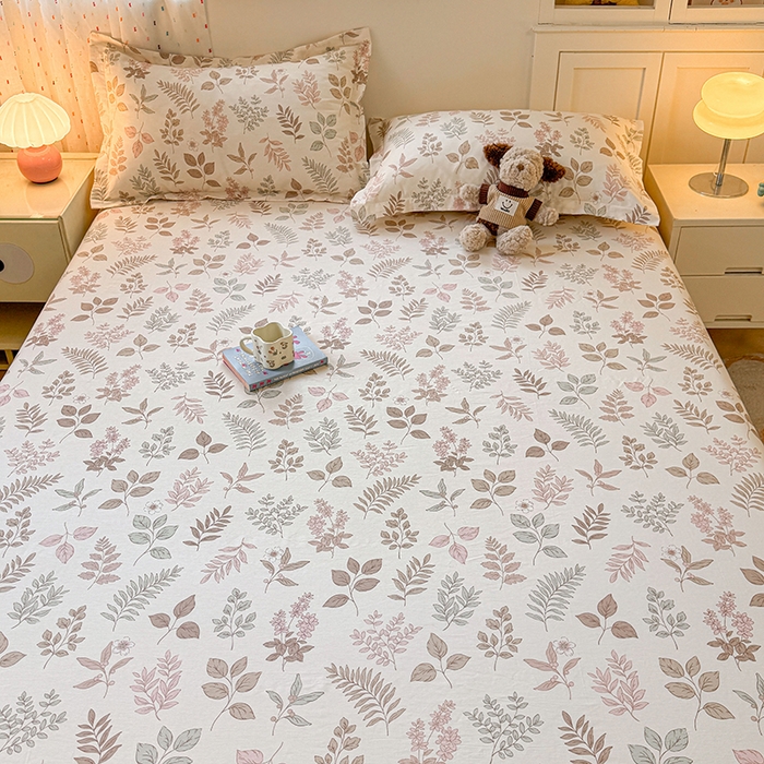 91家纺网 家纺一手货源 找家纺 名优家纺 2026新款12868全棉印花床笠 夏瑾