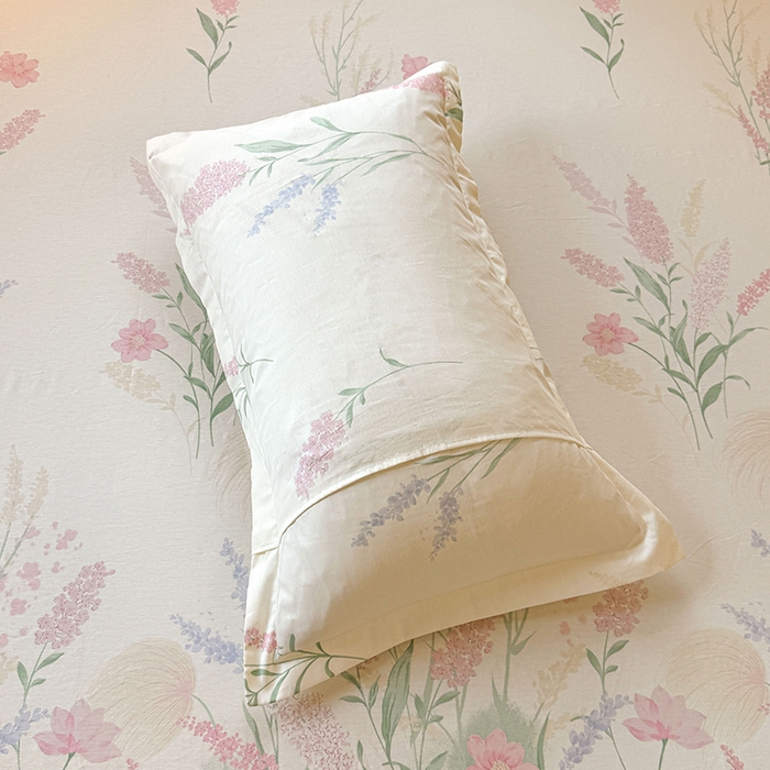 91家纺网 家纺一手货源 找家纺 名优家纺 2026新款12868全棉印花床笠 谣谣玉穗