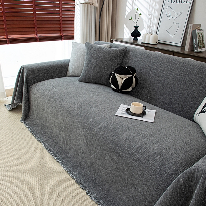 91家纺网 家纺一手货源 找家纺 （总）沐沐家纺 2026新款亮丝沙发巾