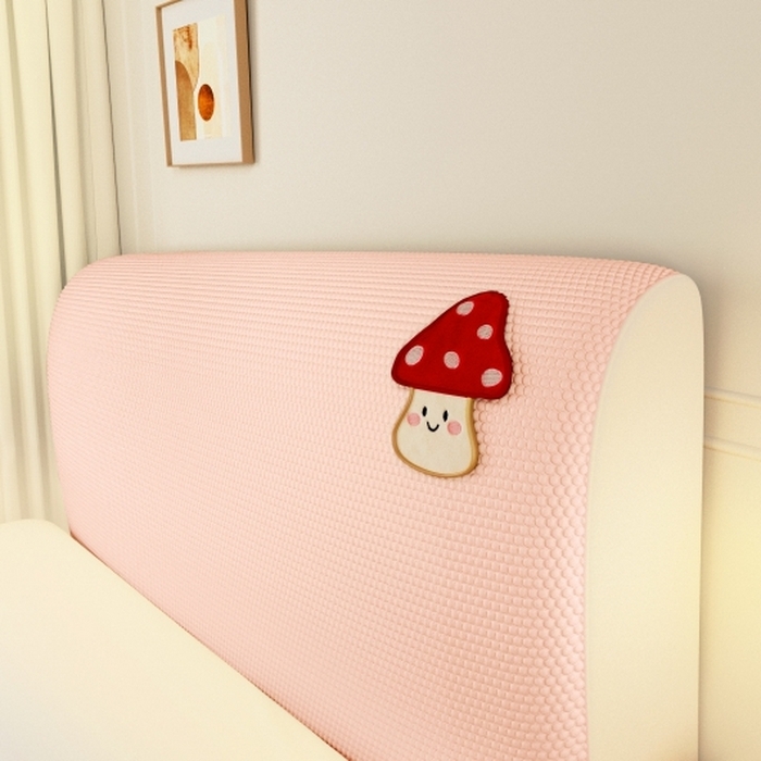 （总）沐沐家纺 2026新款亲肤舒适冰豆豆床头罩