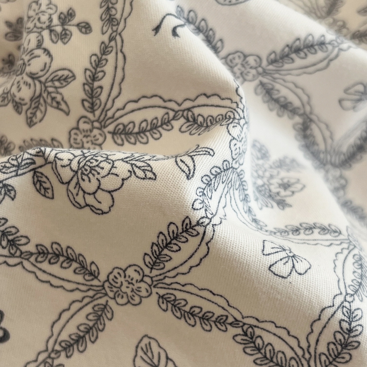 91家纺网 家纺一手货源 找家纺 优悦生活馆 2025新款全棉花边床盖四件套 安娜