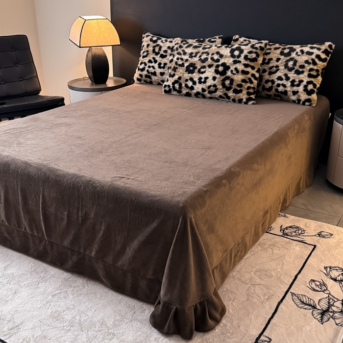 91家纺网 家纺一手货源 找家纺 （总）赛丽雅 2025新款高克重兔毛绒兔兔绒牛奶绒四件套