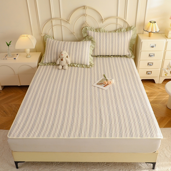 91家纺网 家纺一手货源 找家纺 （总）美达家纺 2025新款全棉夹棉防滑可机洗床垫地垫软席