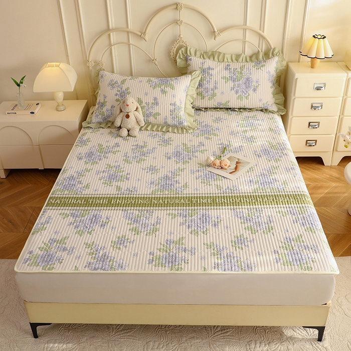 91家纺网 家纺一手货源 找家纺 （总）美达家纺 2025新款全棉夹棉防滑可机洗床垫地垫软席