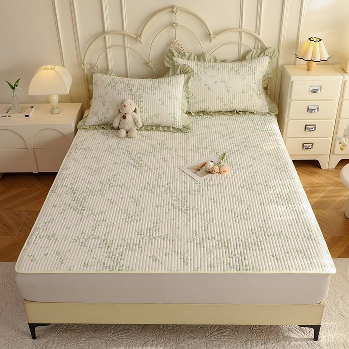 91家纺网 家纺一手货源 找家纺 （总）美达家纺 2025新款全棉夹棉防滑可机洗床垫地垫软席