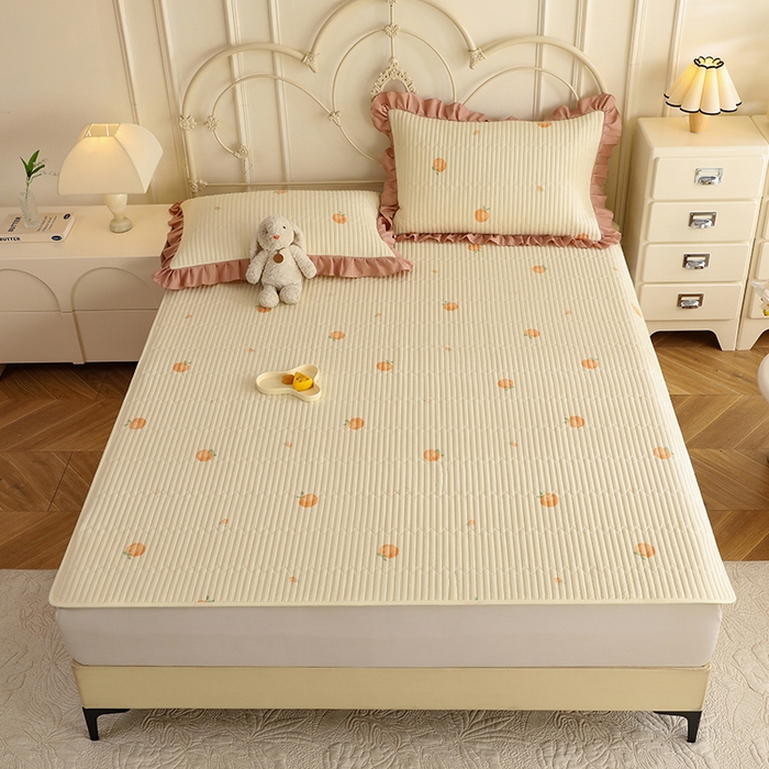 91家纺网 家纺一手货源 找家纺 （总）美达家纺 2025新款全棉夹棉防滑可机洗床垫地垫软席