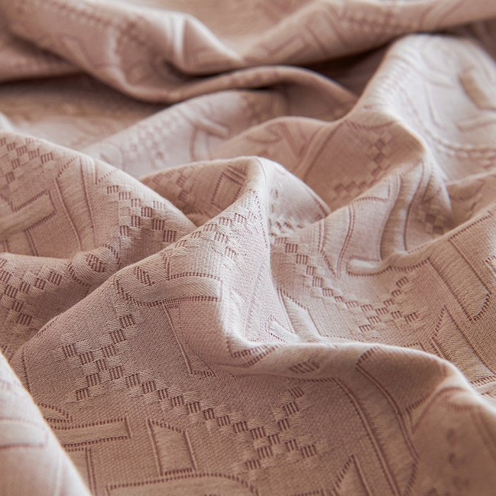 91家纺网 家纺一手货源 找家纺 棠薇家纺 2025新款全棉纱布枕套厚枕套 雅格浅豆沙