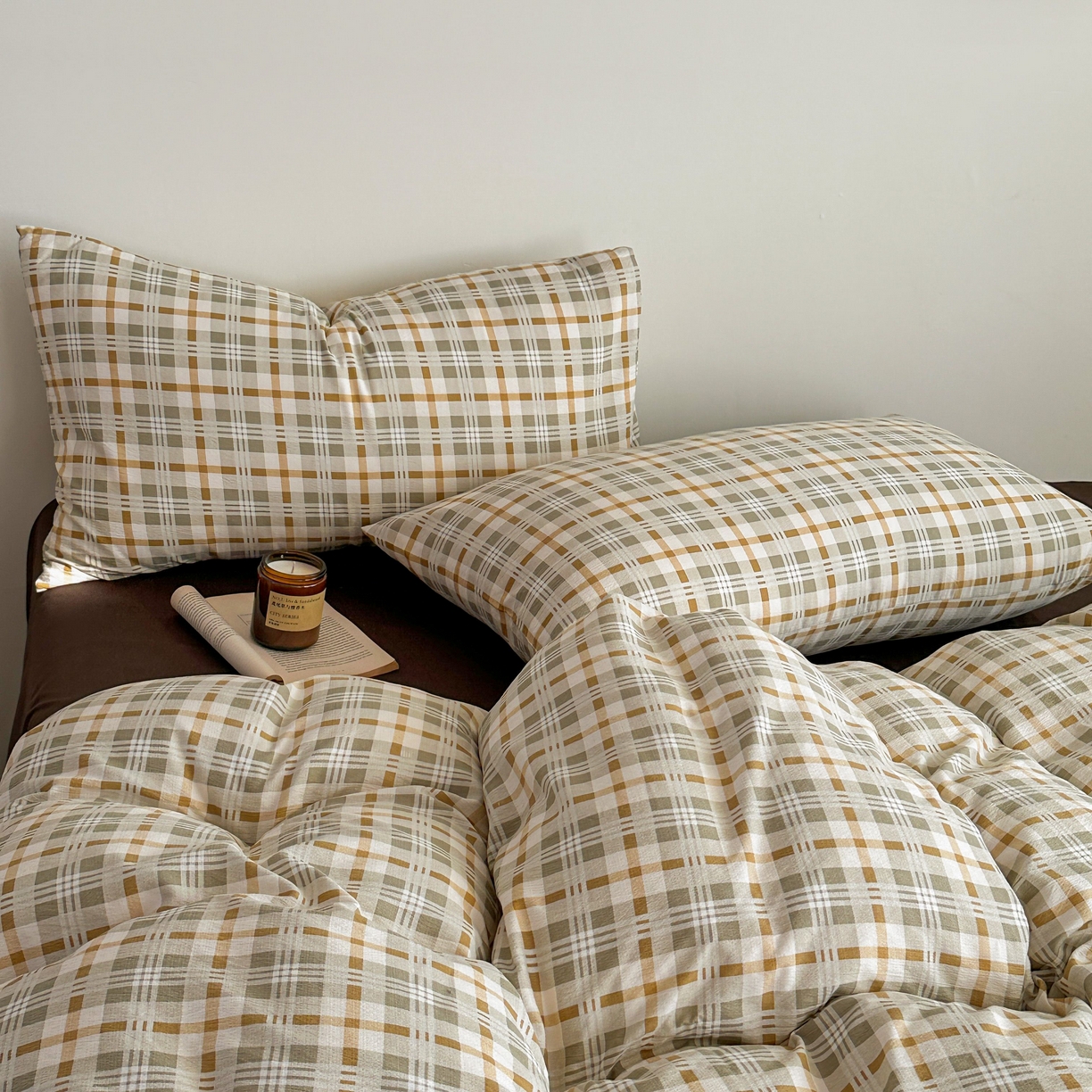 91家纺网 家纺一手货源 找家纺 （总）麦乐迪 2025新款10A抗菌亲肤云朵双层纱无印风水洗棉三件套四件套（提供买家秀和抗菌检测报告）