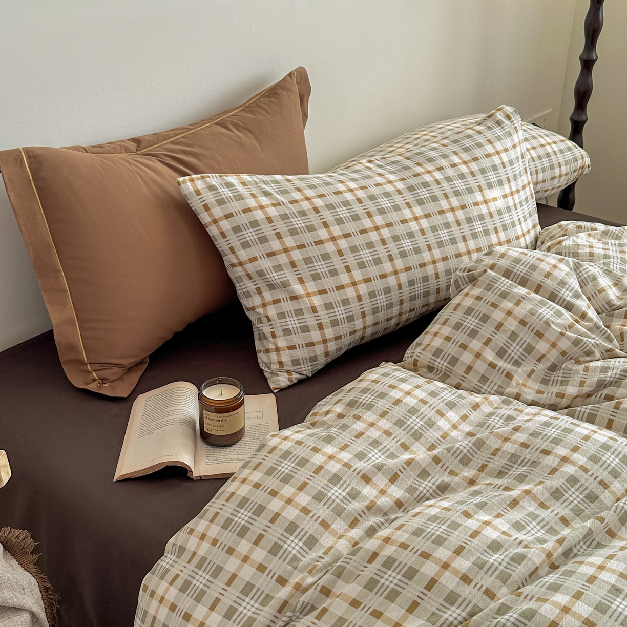 91家纺网 家纺一手货源 找家纺 （总）麦乐迪 2025新款10A抗菌亲肤云朵双层纱无印风水洗棉三件套四件套（提供买家秀和抗菌检测报告）