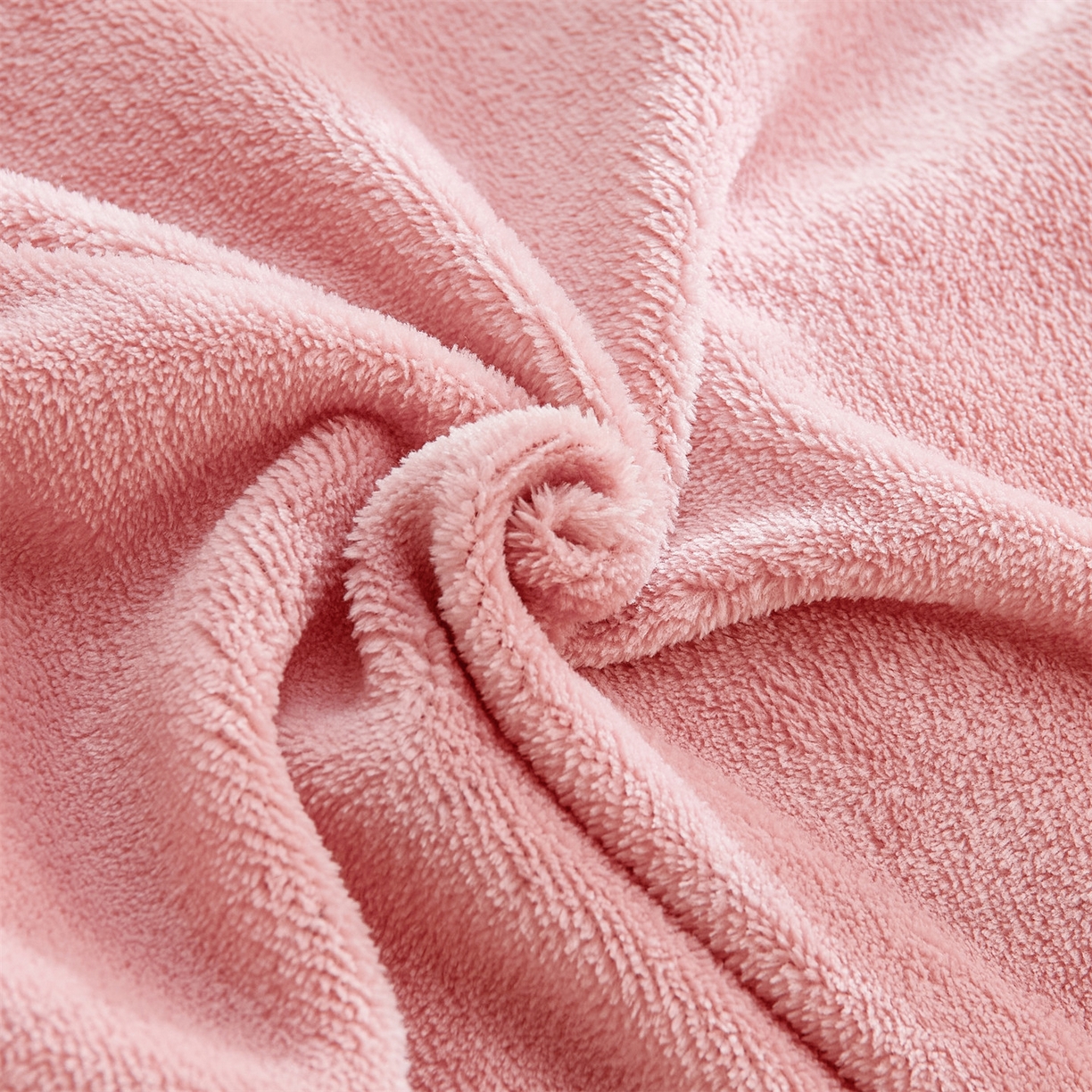 91家纺网 家纺一手货源 找家纺 天之澜家纺 2025新款多功能牛奶绒单被套盖毯（不含被芯） 胭脂粉