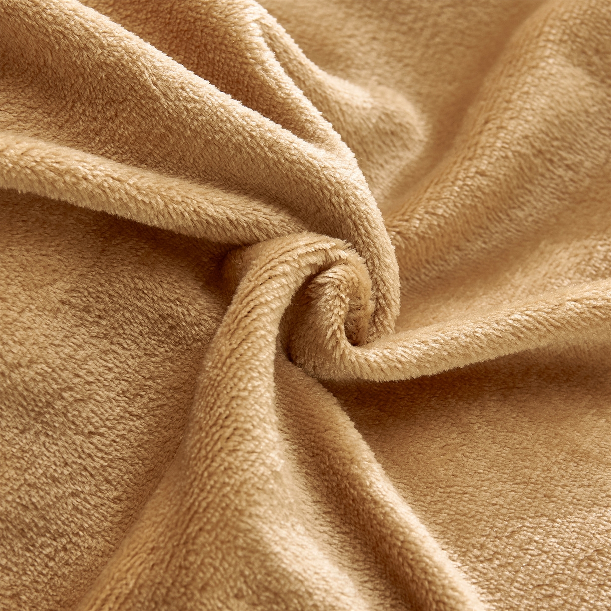 91家纺网 家纺一手货源 找家纺 天之澜家纺 2025新款多功能牛奶绒单被套盖毯（不含被芯） 卡其