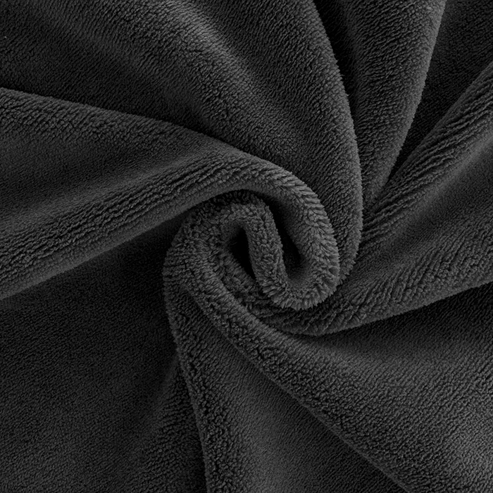 91家纺网 家纺一手货源 找家纺 悠米悠家 2025新款保暖舒适牛奶绒单品床单 黑色