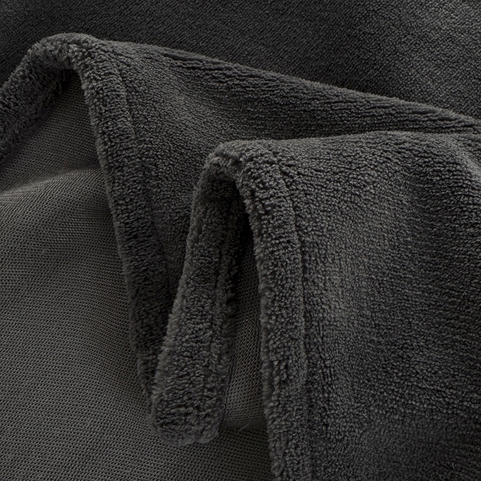 91家纺网 家纺一手货源 找家纺 悠米悠家 2025新款保暖舒适牛奶绒单品床单 黑色