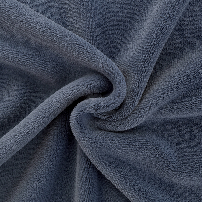 91家纺网 家纺一手货源 找家纺 悠米悠家 2025新款保暖舒适牛奶绒单品床单 蓝色