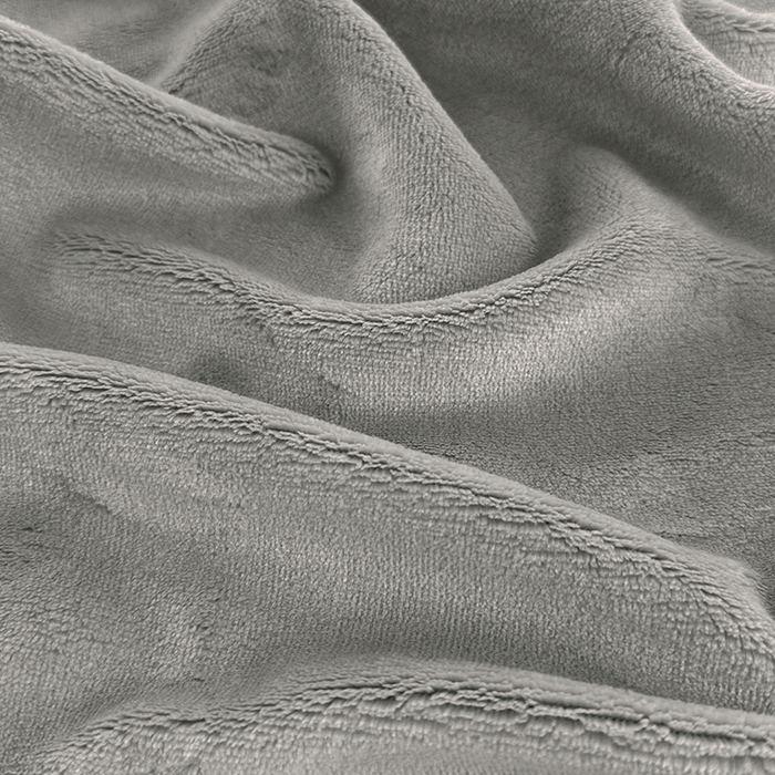 91家纺网 家纺一手货源 找家纺 悠米悠家 2025新款保暖舒适牛奶绒单品床单 灰色