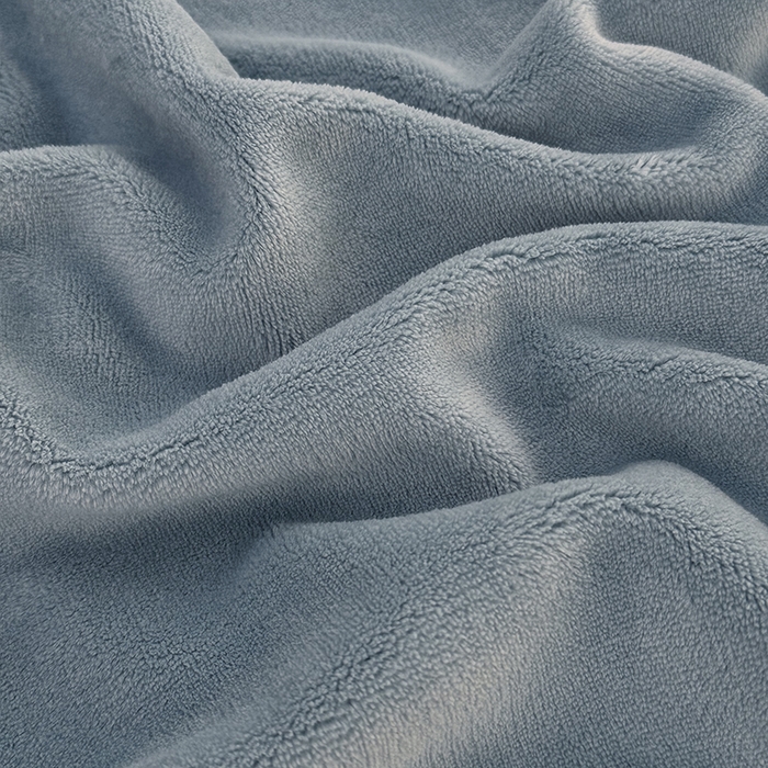 91家纺网 家纺一手货源 找家纺 悠米悠家 2025新款保暖舒适牛奶绒单品床单 浅蓝