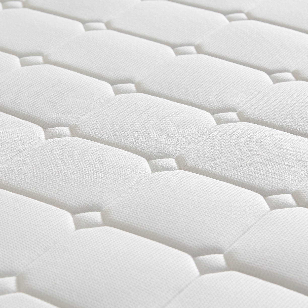 91家纺网 家纺一手货源 找家纺 鑫梦莱 2026新款A类华夫格系列乳胶海绵床垫立体款（成人图） 芋泥紫（厚约6cm）