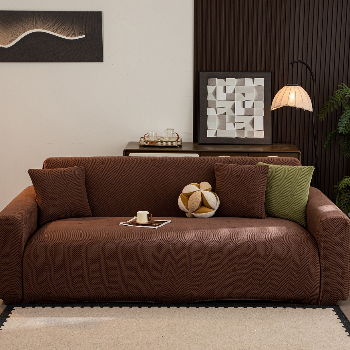 91家纺网 家纺一手货源 找家纺 （总）沐沐家纺 2025新款丘比特沙发套