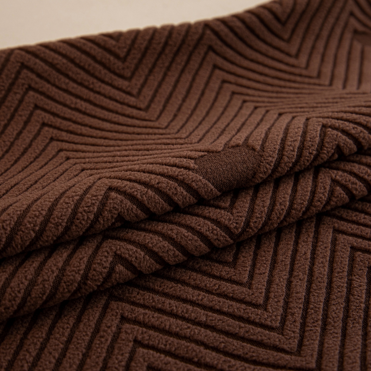 91家纺网 家纺一手货源 找家纺 沐沐家纺 2026新款丘比特沙发套 咖色