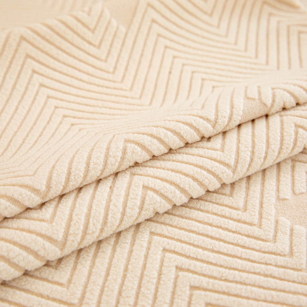 91家纺网 家纺一手货源 找家纺 沐沐家纺 2026新款丘比特沙发套 米白