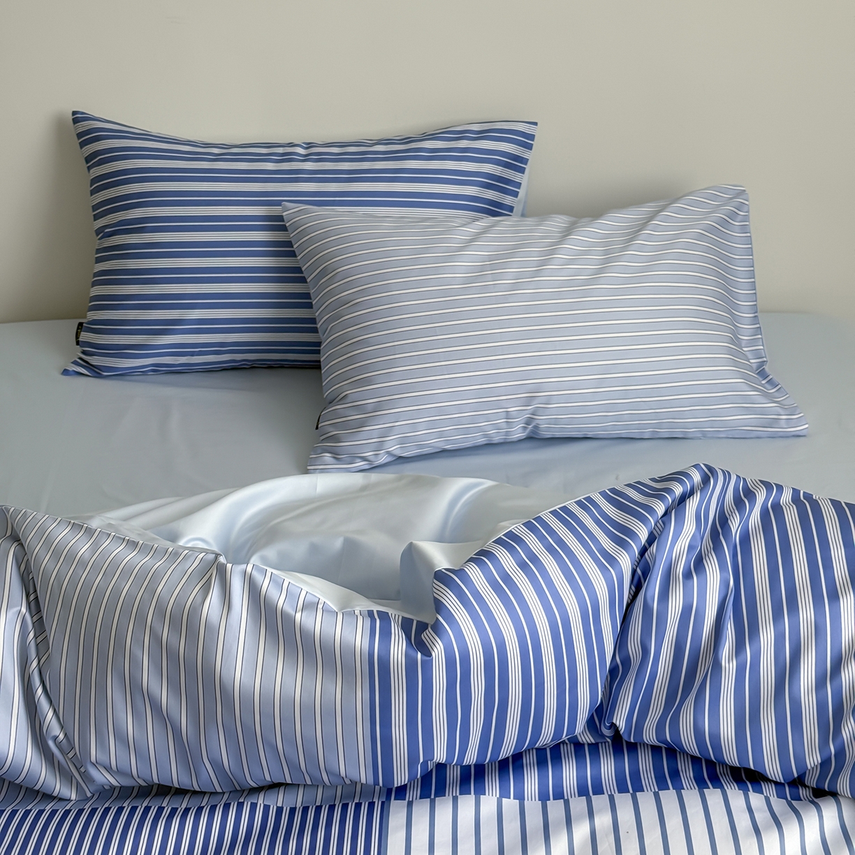 91家纺网 家纺一手货源 找家纺 （总）柚可家居 2025新款50支数码活性套件-条纹现象-第一组（手提袋+控价）套件会员减20元 严格控价券后不低于 328和348元