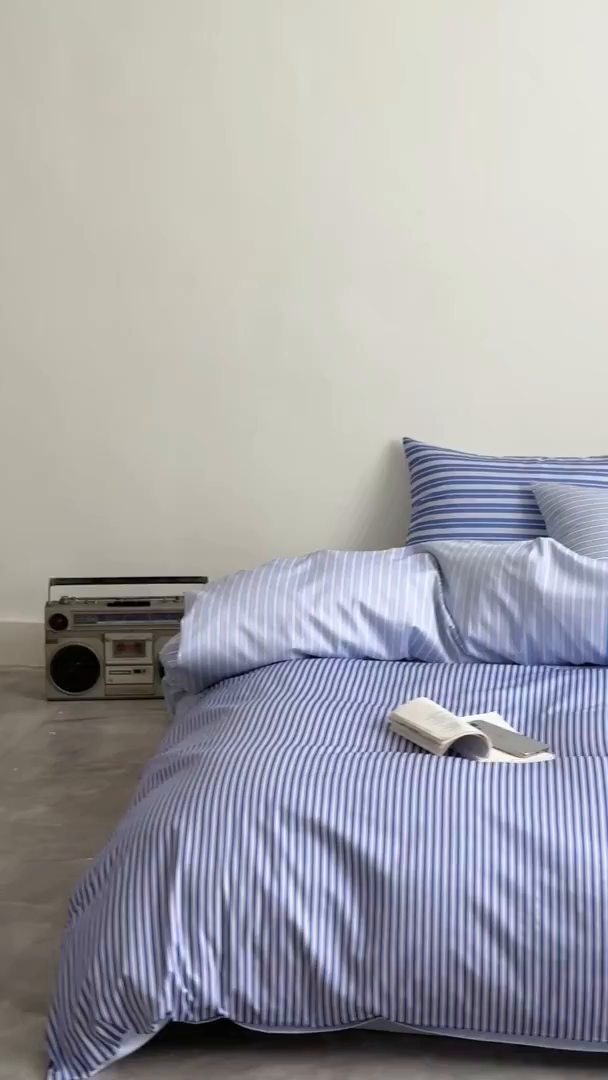 91家纺网 家纺一手货源 找家纺 （总）柚可家居 2025新款50支数码活性套件-条纹现象-第一组（手提袋+控价）套件会员减20元 严格控价券后不低于 328和348元