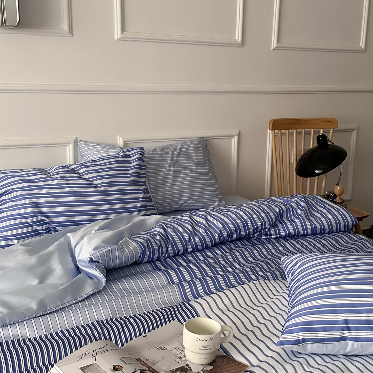 91家纺网 家纺一手货源 找家纺 （总）柚可家居 2026新款50支数码活性套件-条纹现象-第二组（手提袋+控价）套件会员减20元 严格控价券后不低于 328和348元