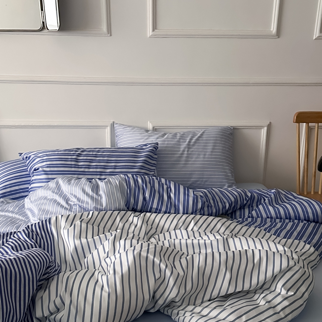 91家纺网 家纺一手货源 找家纺 （总）柚可家居 2026新款50支数码活性套件-条纹现象-第二组（手提袋+控价）套件会员减20元 严格控价券后不低于 328和348元