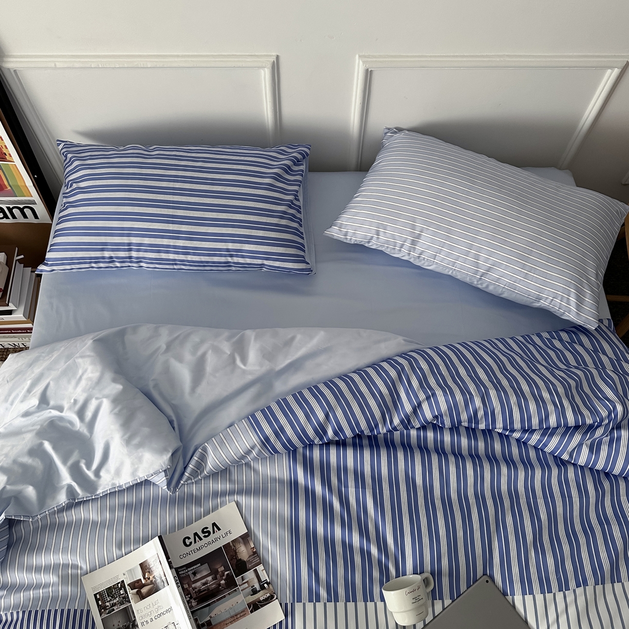 91家纺网 家纺一手货源 找家纺 （总）柚可家居 2026新款50支数码活性套件-条纹现象-第二组（手提袋+控价）套件会员减20元 严格控价券后不低于 328和348元