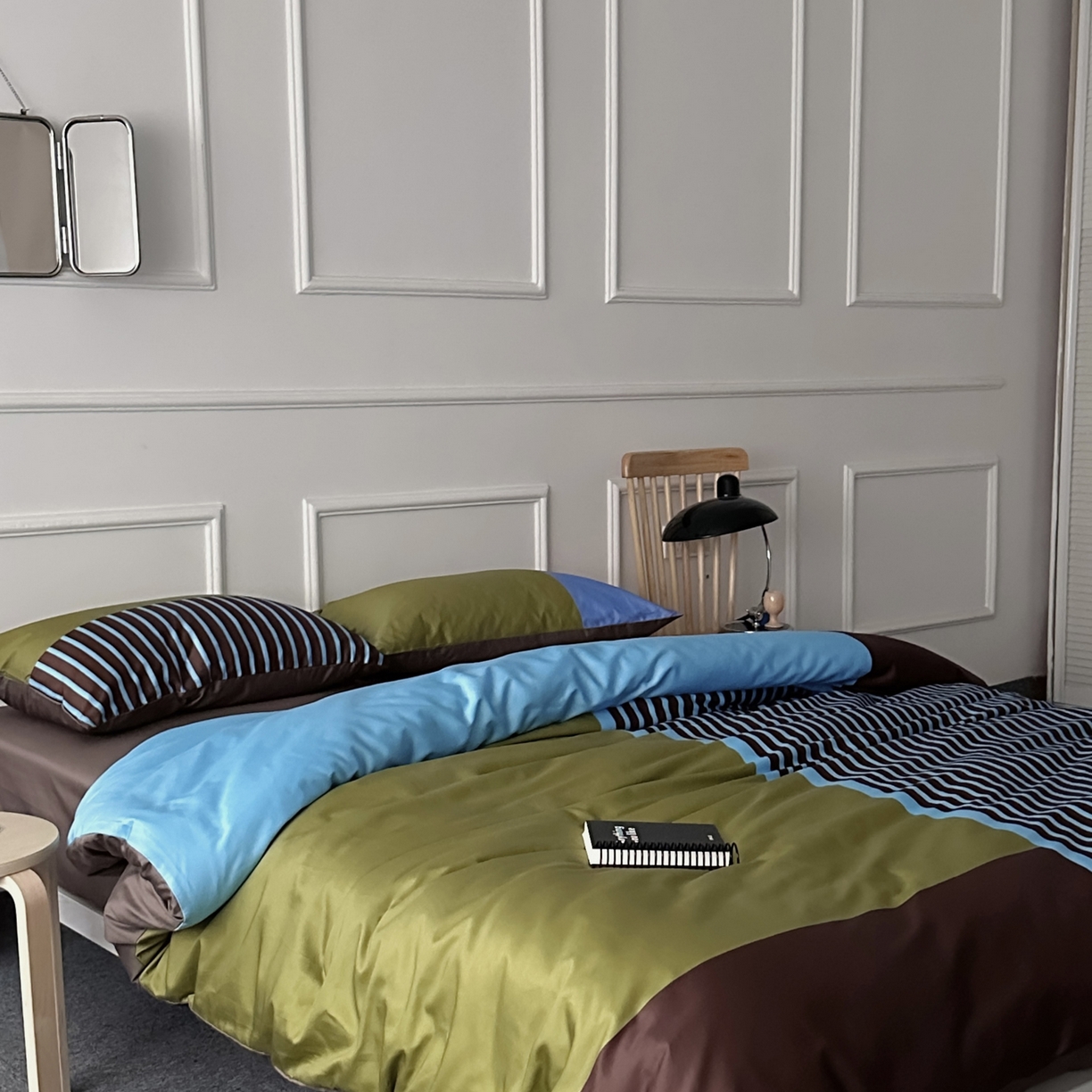 91家纺网 家纺一手货源 找家纺 （总）柚可家居 2026新款50支数码活性套件-新海岸（手提袋+控价）套件会员减20元 严格控价券后不低于 328和348元