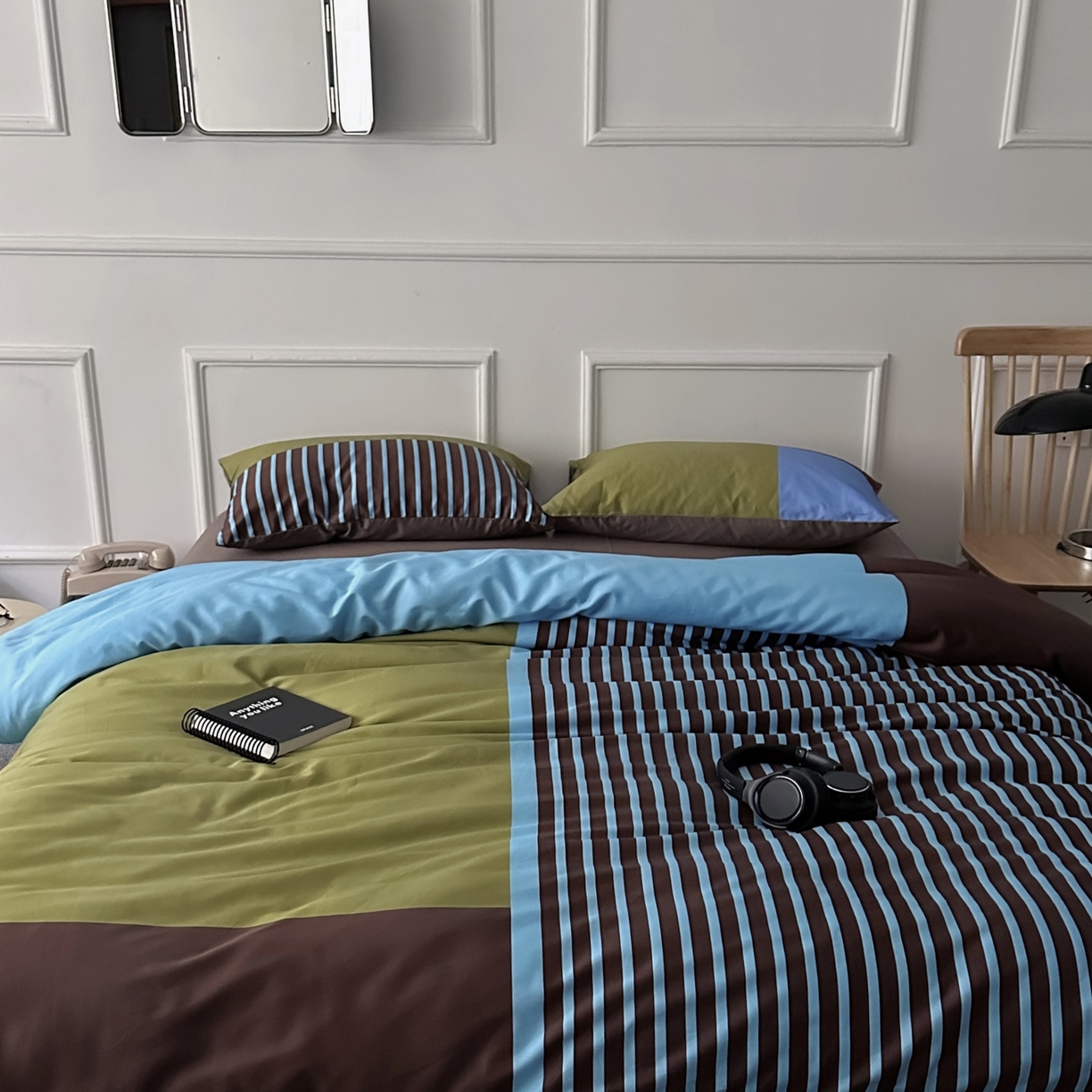 91家纺网 家纺一手货源 找家纺 （总）柚可家居 2026新款50支数码活性套件-新海岸（手提袋+控价）套件会员减20元 严格控价券后不低于 328和348元