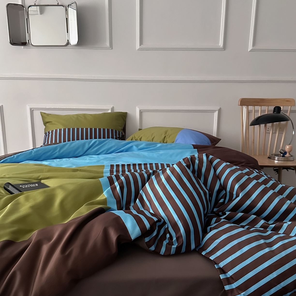 91家纺网 家纺一手货源 找家纺 （总）柚可家居 2026新款50支数码活性套件-新海岸（手提袋+控价）套件会员减20元 严格控价券后不低于 328和348元