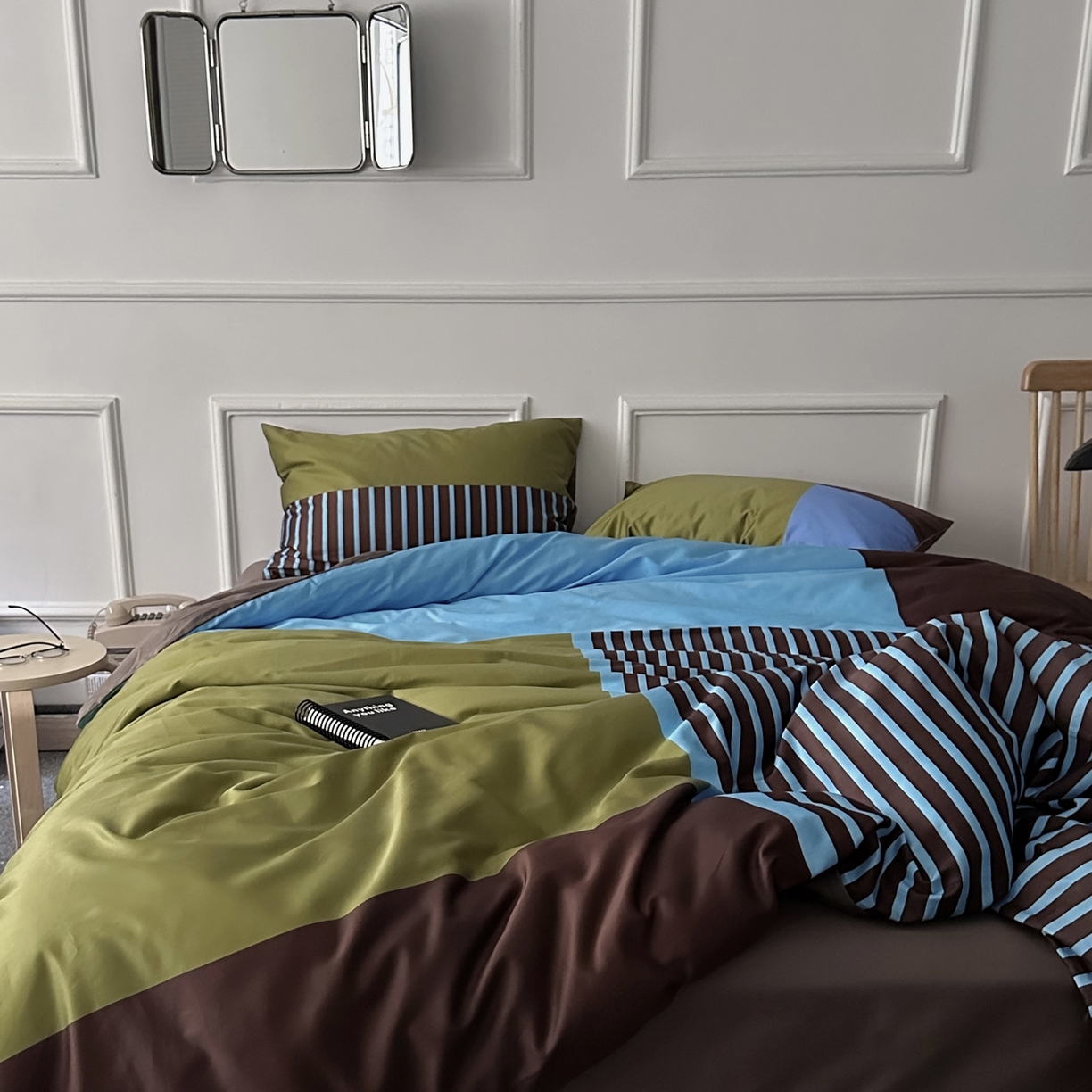 91家纺网 家纺一手货源 找家纺 （总）柚可家居 2026新款50支数码活性套件-新海岸（手提袋+控价）套件会员减20元 严格控价券后不低于 328和348元