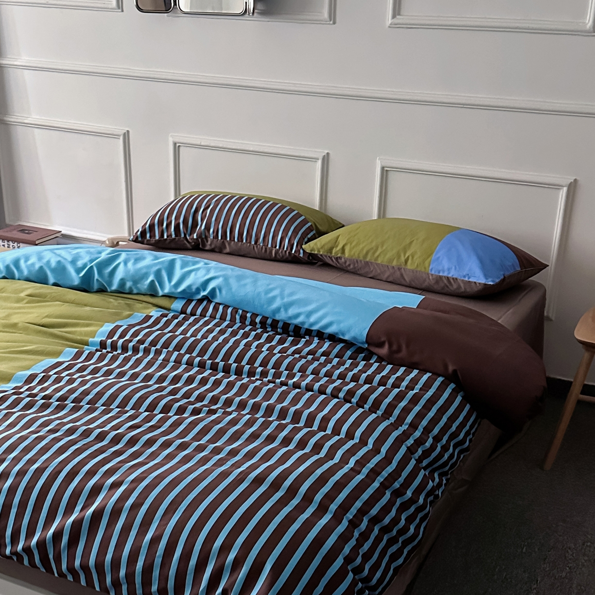 91家纺网 家纺一手货源 找家纺 （总）柚可家居 2026新款50支数码活性套件-新海岸（手提袋+控价）套件会员减20元 严格控价券后不低于 328和348元