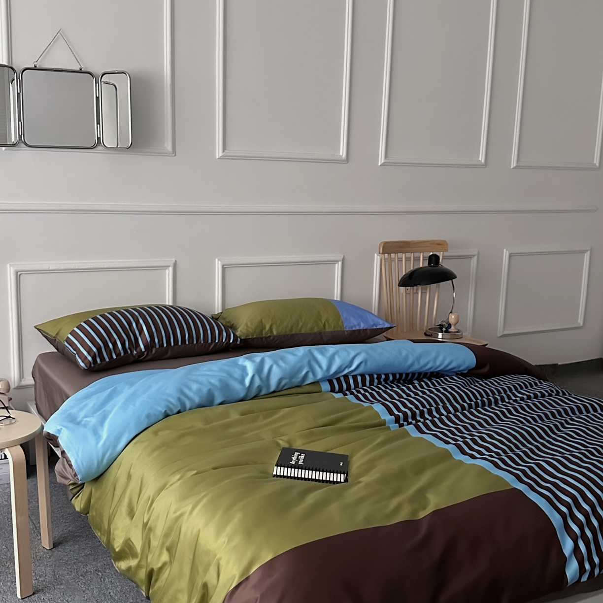 91家纺网 家纺一手货源 找家纺 （总）柚可家居 2026新款50支数码活性套件-新海岸（手提袋+控价）套件会员减20元 严格控价券后不低于 328和348元