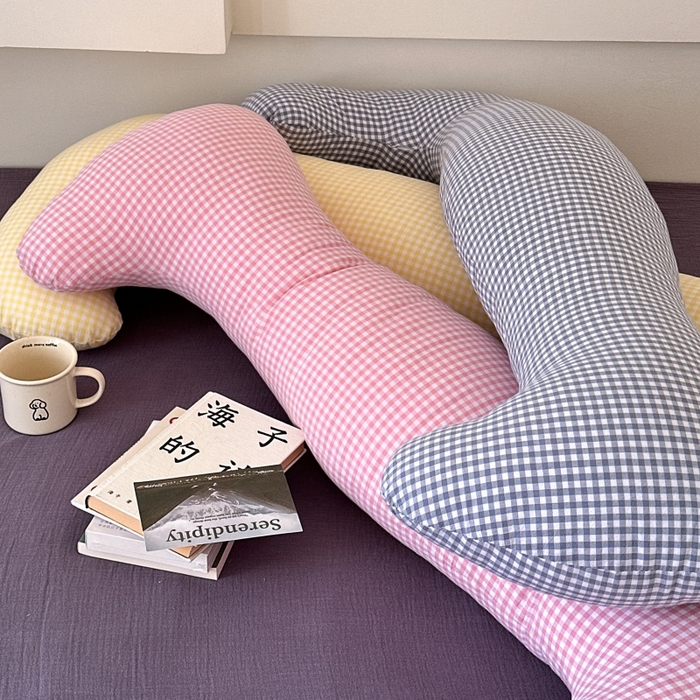 91家纺网 家纺一手货源 找家纺 伟邦枕芯 2025新款多功能海马抱枕 灰色