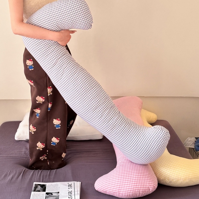 91家纺网 家纺一手货源 找家纺 伟邦枕芯 2025新款多功能海马抱枕 灰色