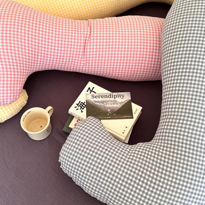 91家纺网 家纺一手货源 找家纺 伟邦枕芯 2025新款多功能海马抱枕 黄色