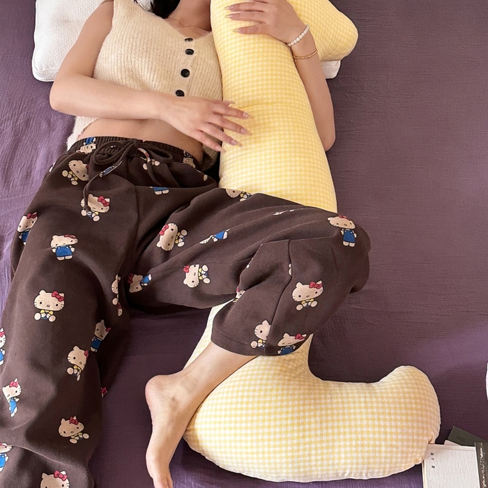 91家纺网 家纺一手货源 找家纺 伟邦枕芯 2025新款多功能海马抱枕 粉色