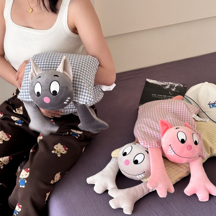 91家纺网 家纺一手货源 找家纺 （总）伟邦枕芯 2025新款卡通荞麦枕枕头枕芯