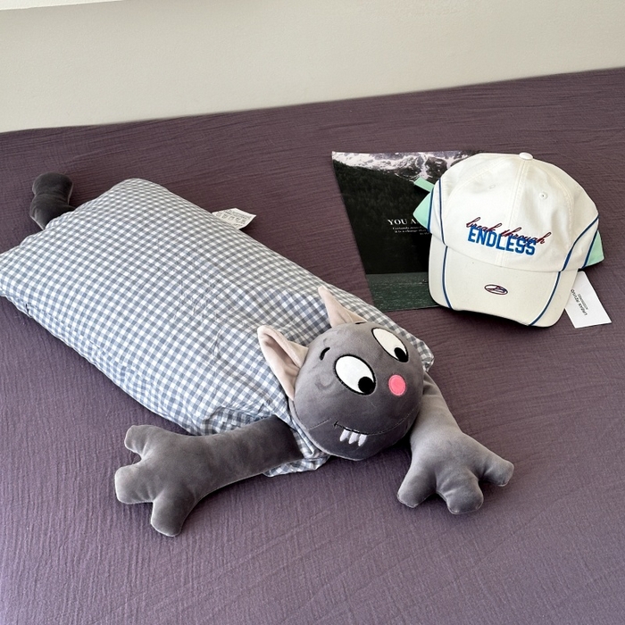 91家纺网 家纺一手货源 找家纺 伟邦枕芯 2025新款卡通荞麦枕枕头枕芯 粉色