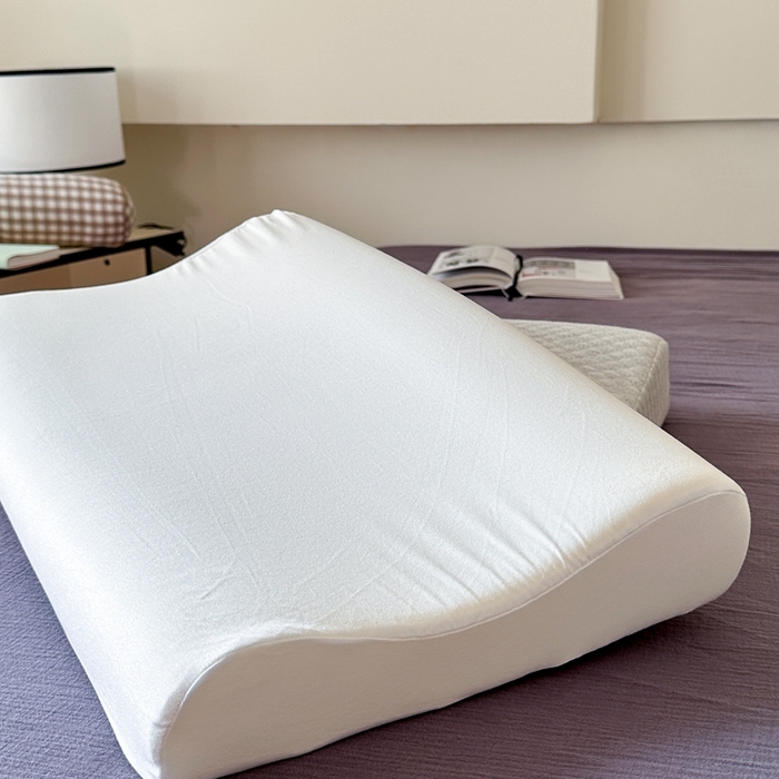 91家纺网 家纺一手货源 找家纺 （总）伟邦枕芯 2025新款针织波浪青少年零压记忆枕枕头枕芯