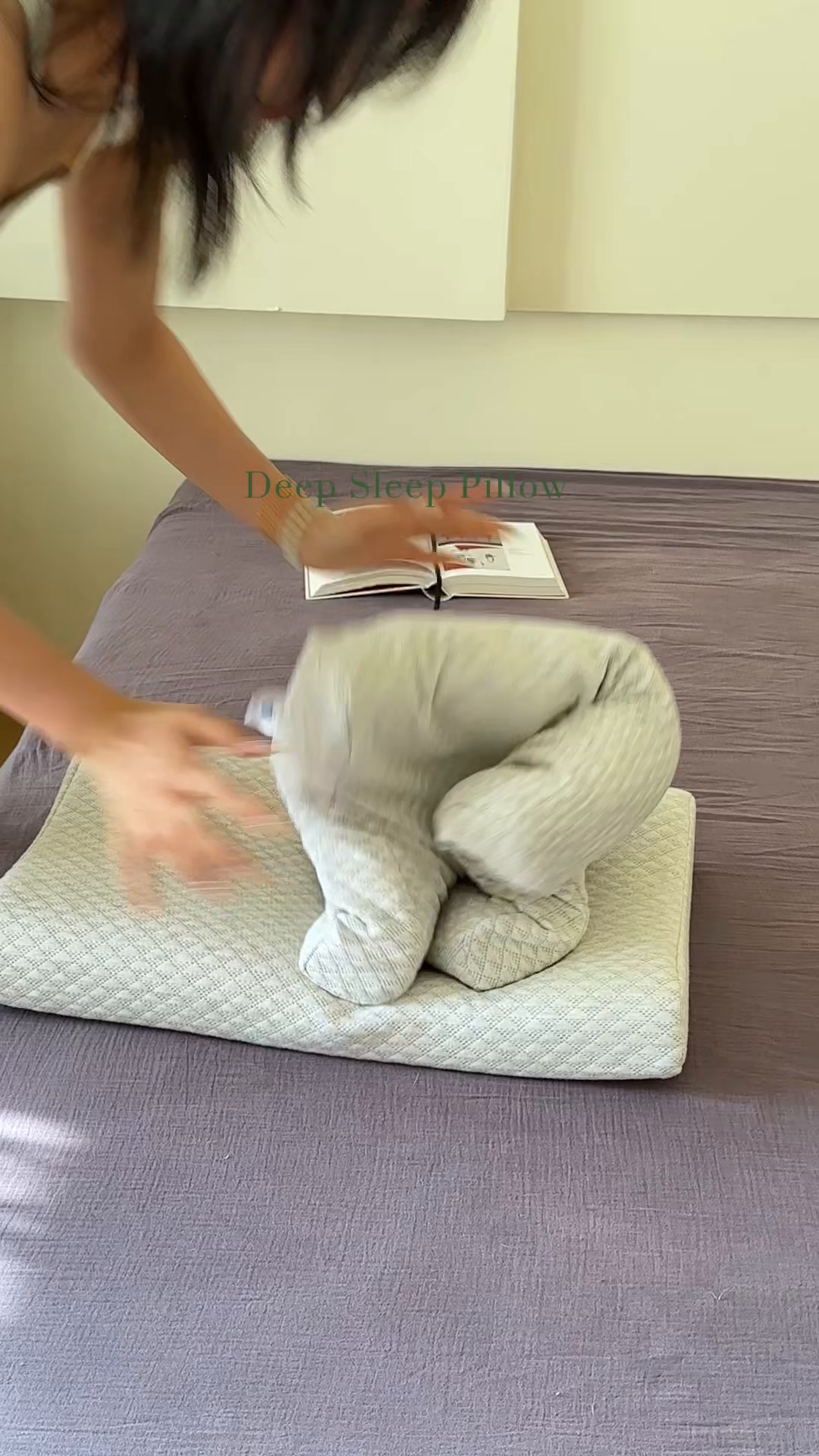 91家纺网 家纺一手货源 找家纺 （总）伟邦枕芯 2025新款针织波浪青少年零压记忆枕枕头枕芯