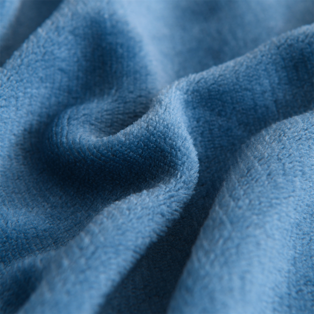 91家纺网 家纺一手货源 找家纺 瑶瑶家居 2025年新款简约纯色牛奶绒单床单床单单件单品床单 宾利蓝