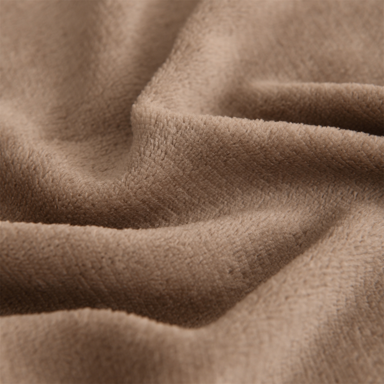 91家纺网 家纺一手货源 找家纺 寝美资家居 2025新款简约纯色牛奶绒单床单床单单件单品床单 卡其棕