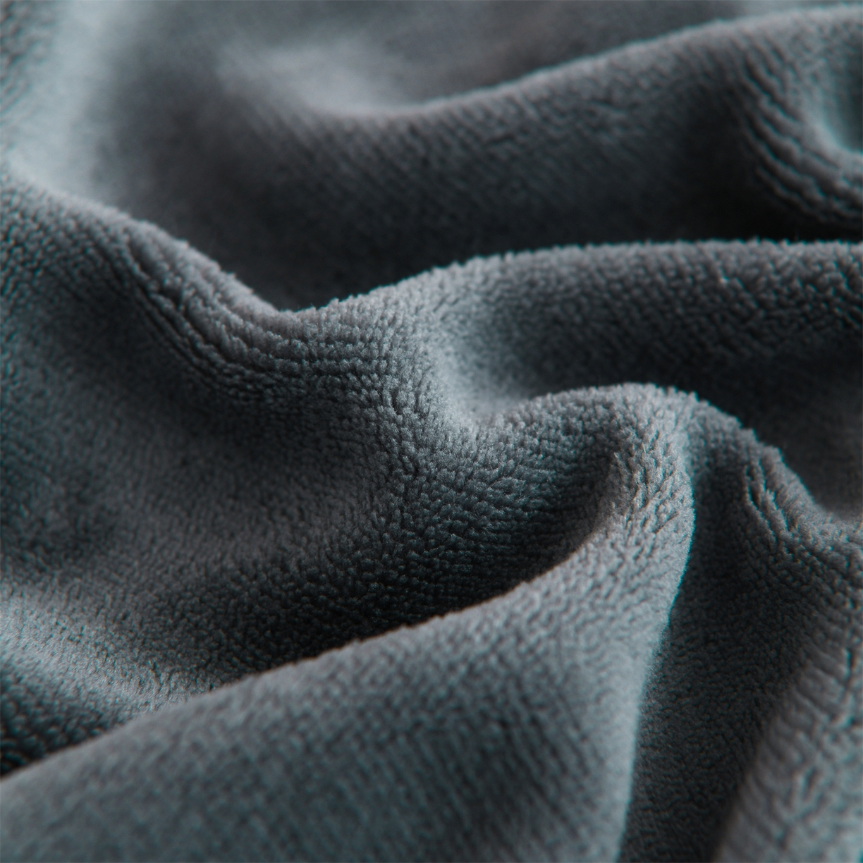 91家纺网 家纺一手货源 找家纺 寝美资家居 2025新款简约纯色牛奶绒单床单床单单件单品床单 星空灰