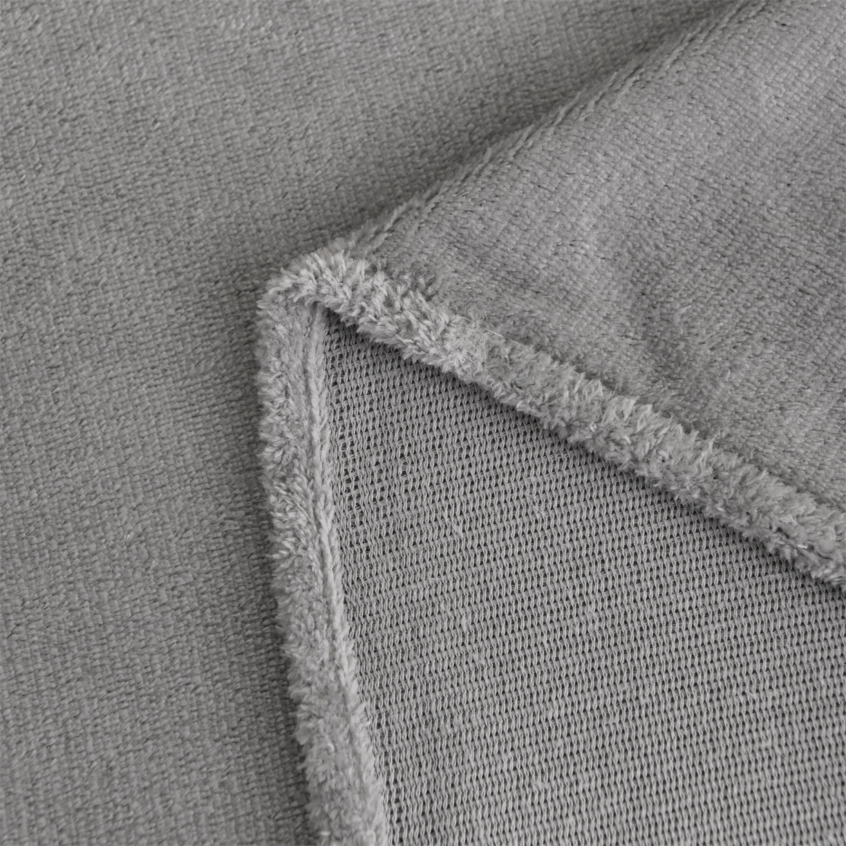 91家纺网 家纺一手货源 找家纺 寝美资家居 2025新款简约纯色牛奶绒单床单床单单件单品床单 钻石灰