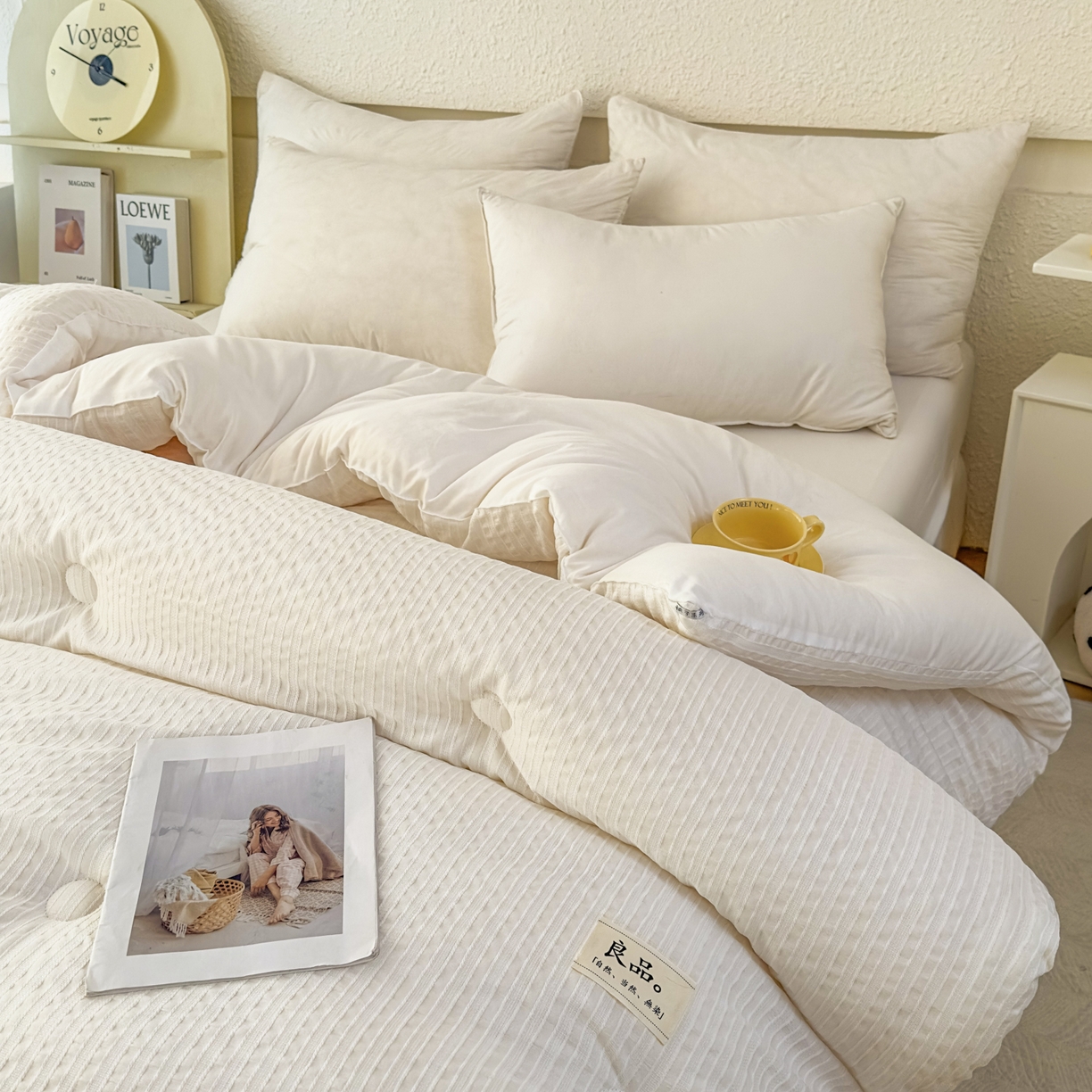 91家纺网 家纺一手货源 找家纺 （总）尊妙被业 2025新款新疆棉花被冬被春秋被被子被芯-良品色织彩条款